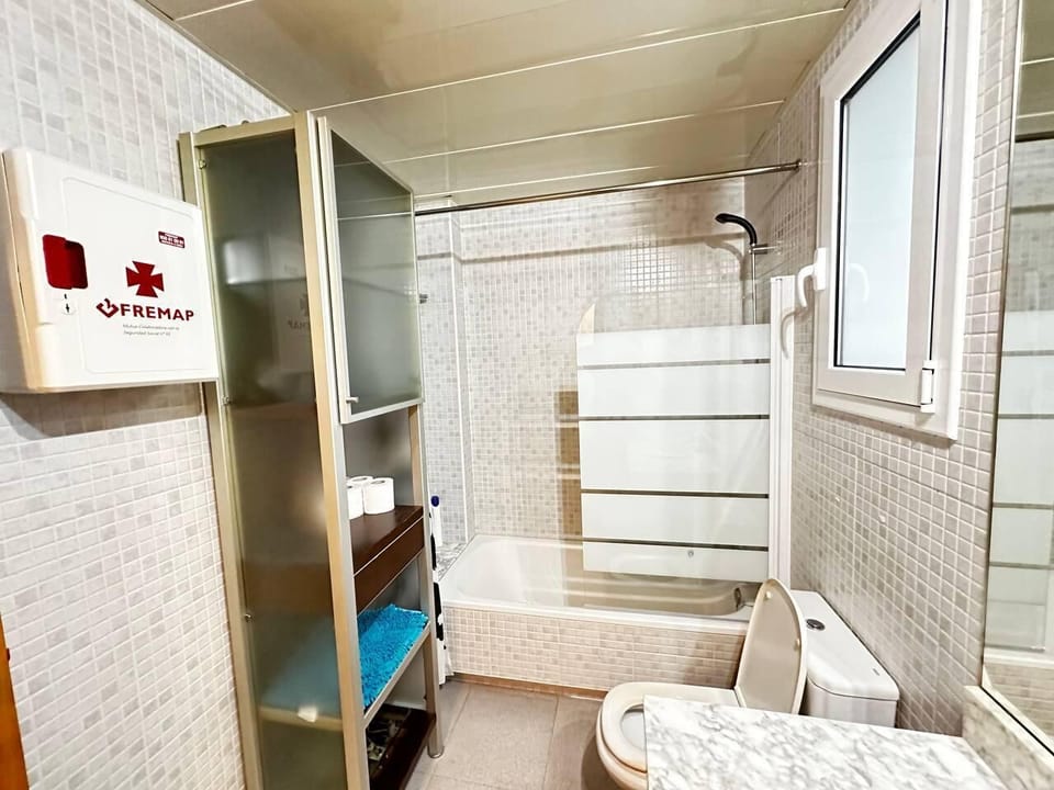 Shared bathroom