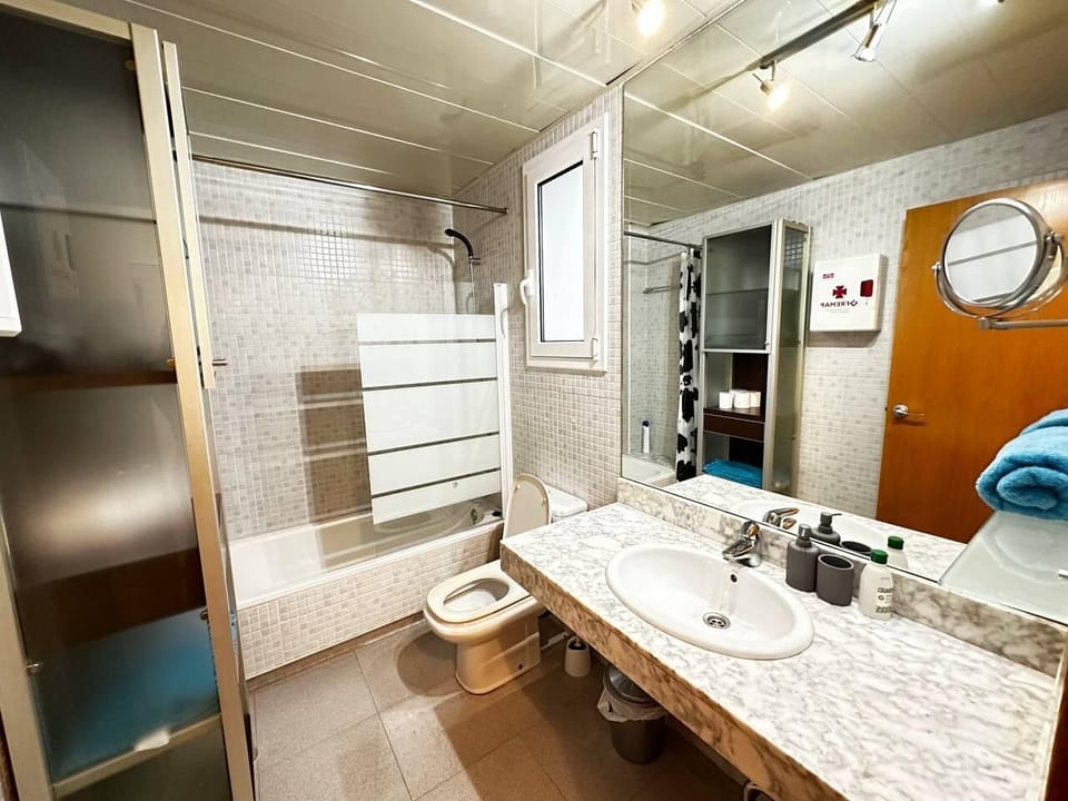 Shared bathroom