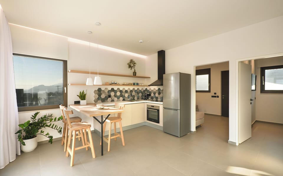 Noble kitchen and inside view