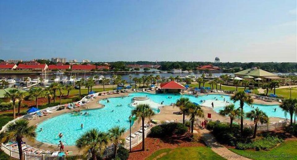 Large Resort Saltwater Pool