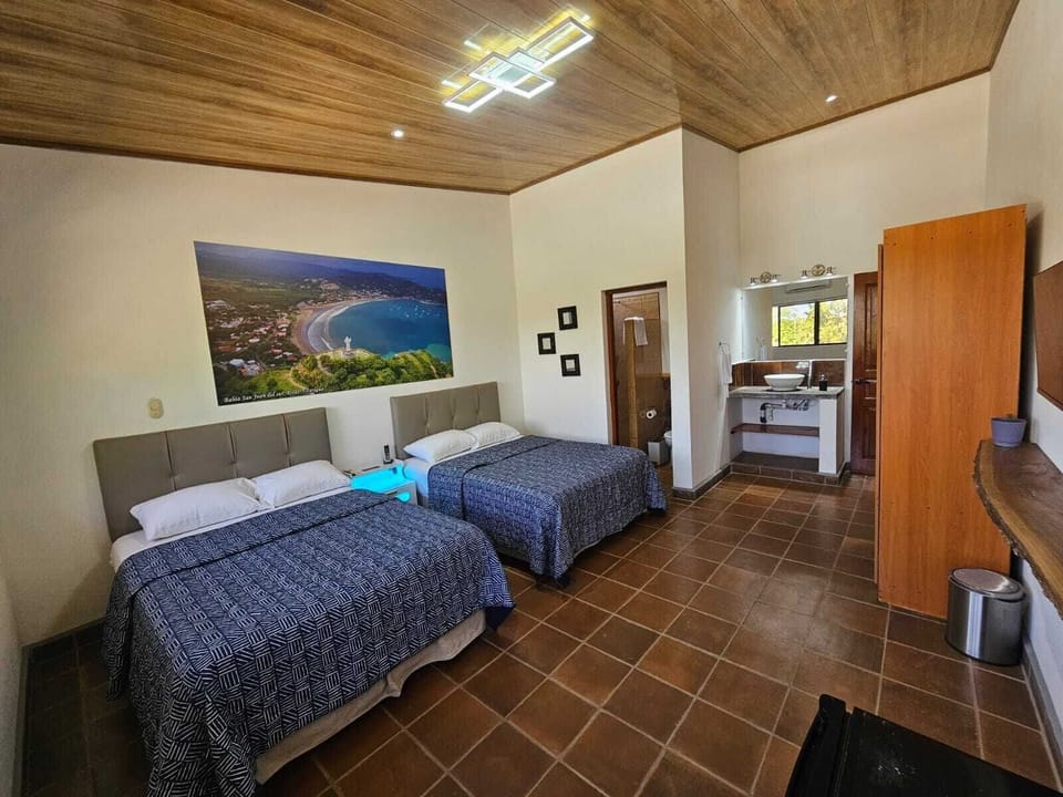 Family Quadruple Room, Air conditioning, Mountain View | Egyptian cotton sheets, premium bedding, down comforters