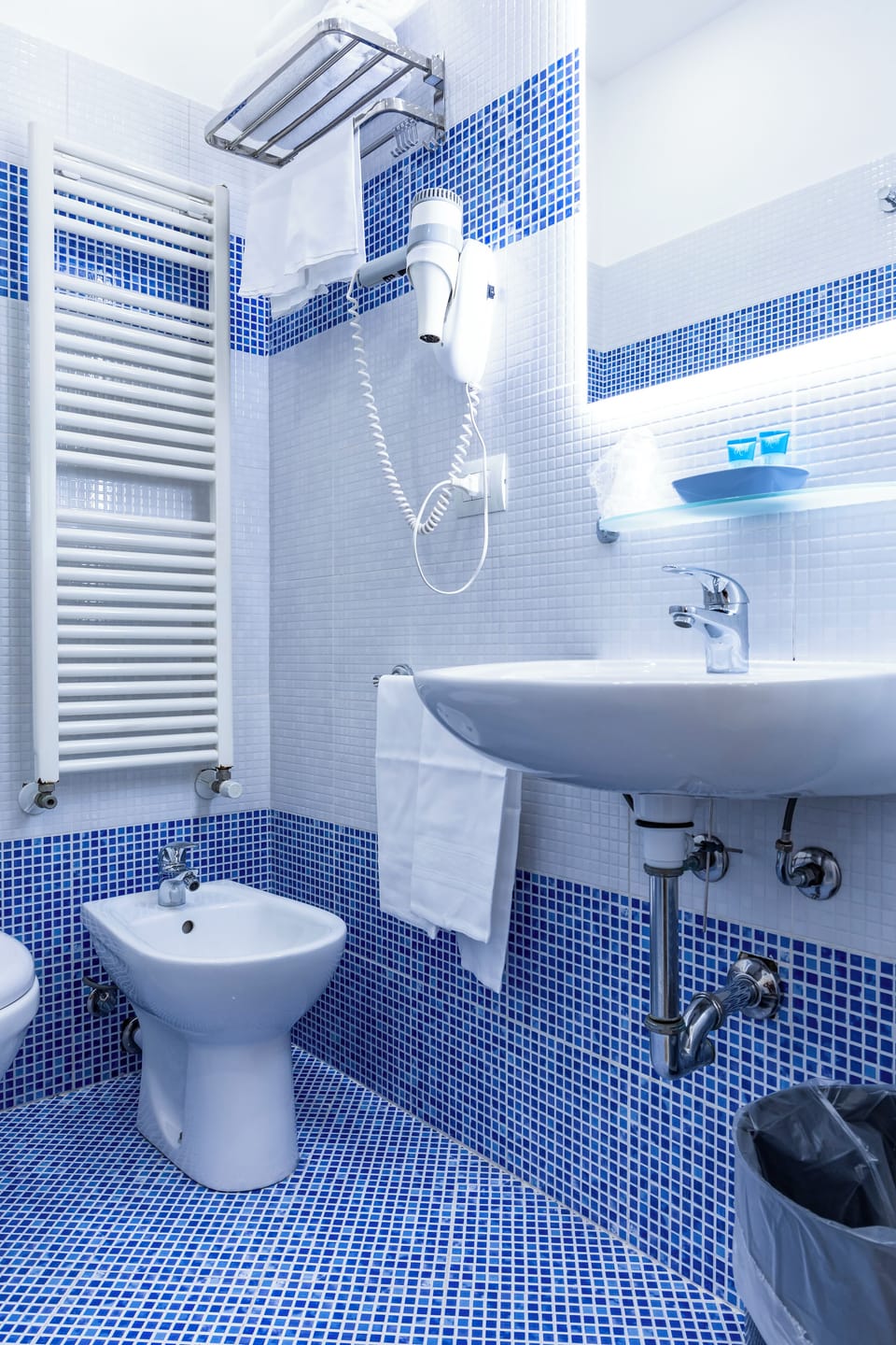 Basic Double Room | Bathroom | Shower, free toiletries, hair dryer, bidet