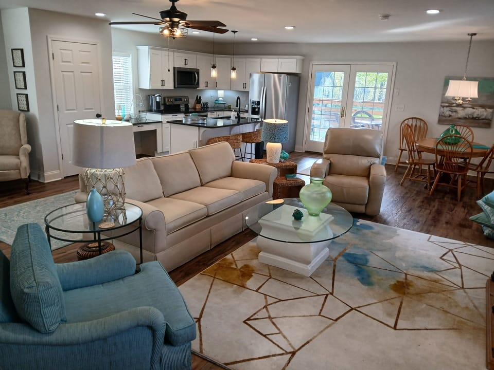 Enjoy comfortable seating with your friends and family