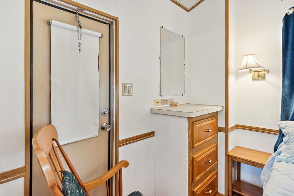 Indoors, Furniture, Chair, Lamp, Bed