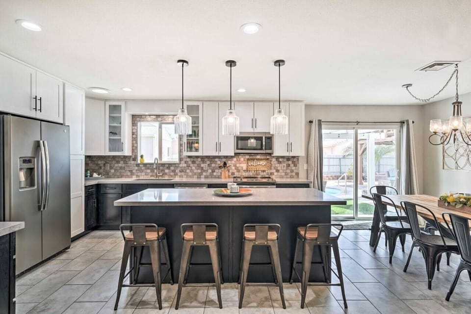 modern and spacious kitchen