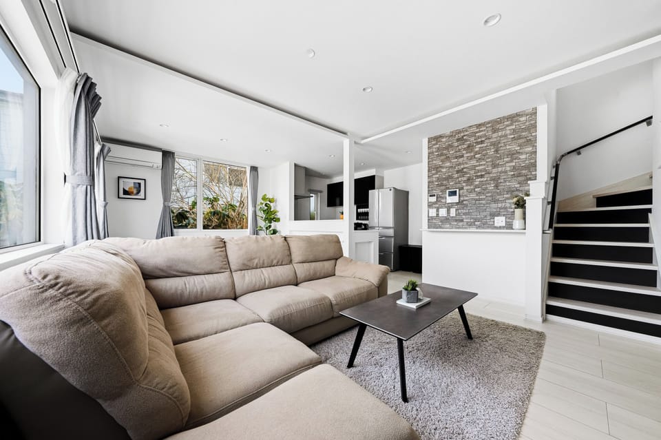Deluxe House | Living area | Flat-screen TV