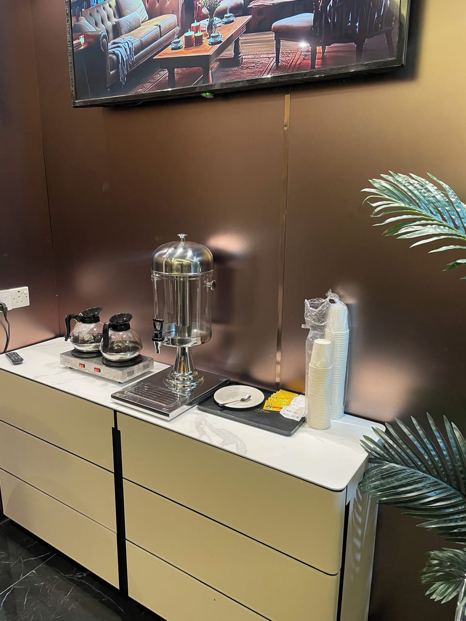 Breakfast area