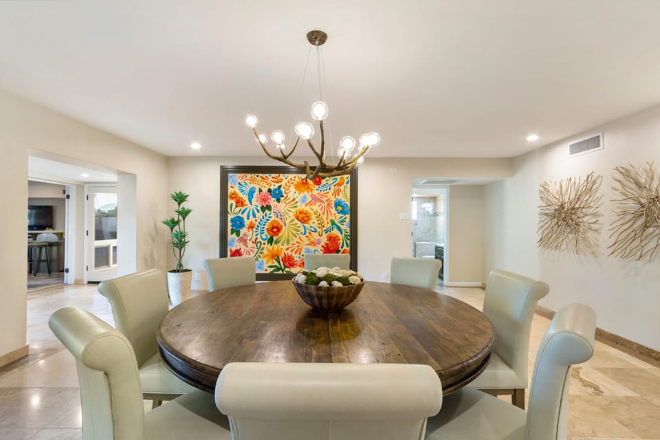 Dining Table and seating for ten