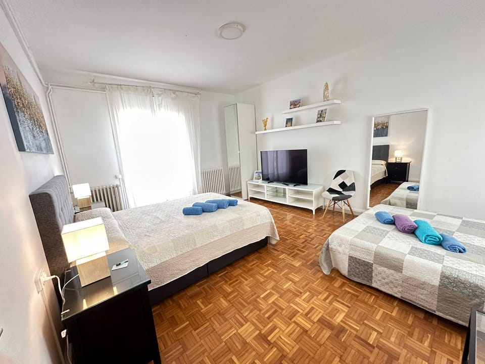 Quadruple Room, Shared Bathroom | Iron/ironing board, free WiFi