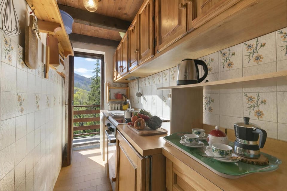 Standard Apartment, Multiple Bedrooms (Appartamento Beau Soleil) | Private kitchen | Fridge, oven, stovetop, dishwasher