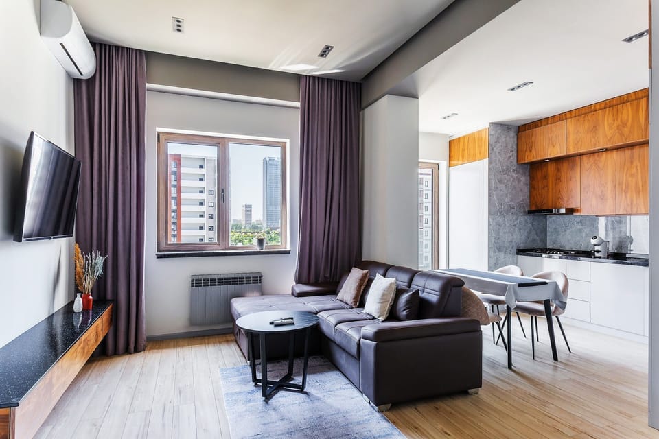 Apartment, Balcony, Courtyard View | Living area | Flat-screen TV