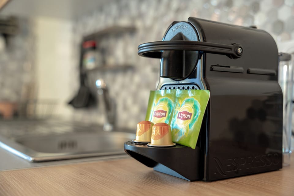 Comfort Studio | Private kitchen | Espresso maker, coffee/tea maker, electric kettle, toaster