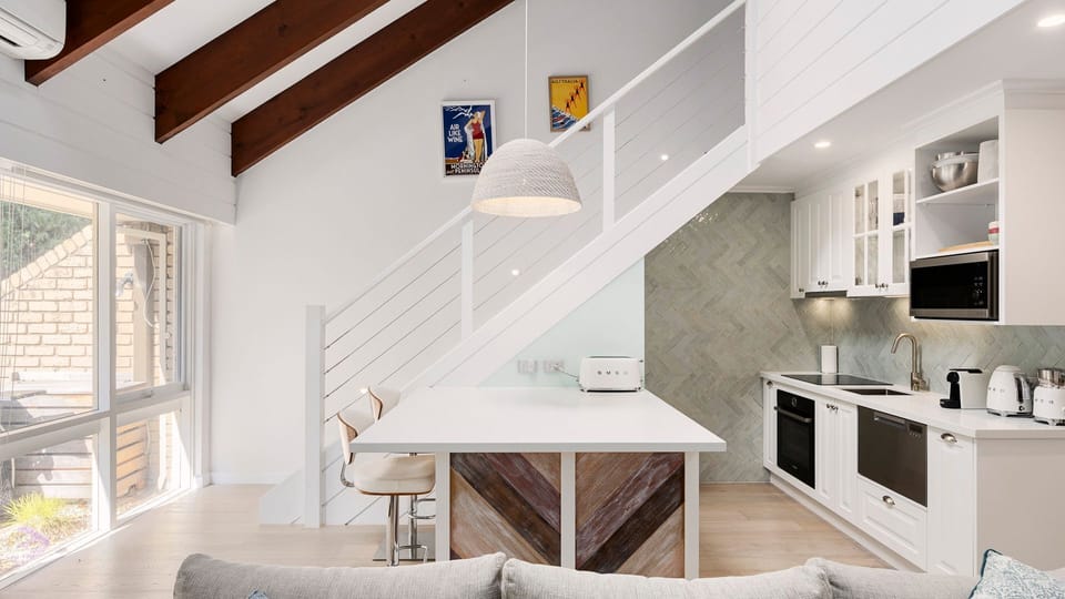 Dining area and kitchen 