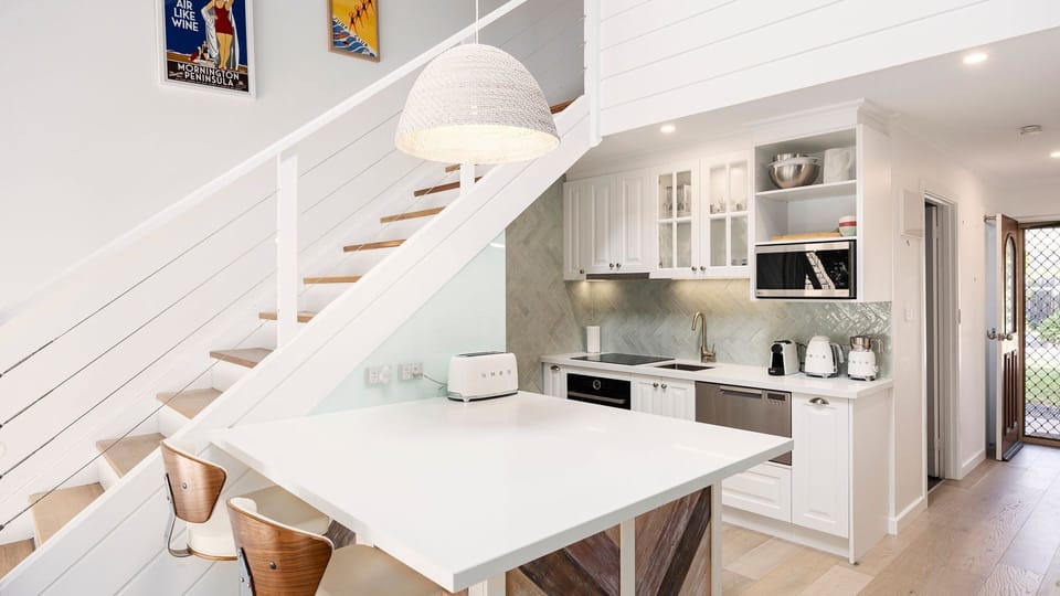 Dining area and kitchen 