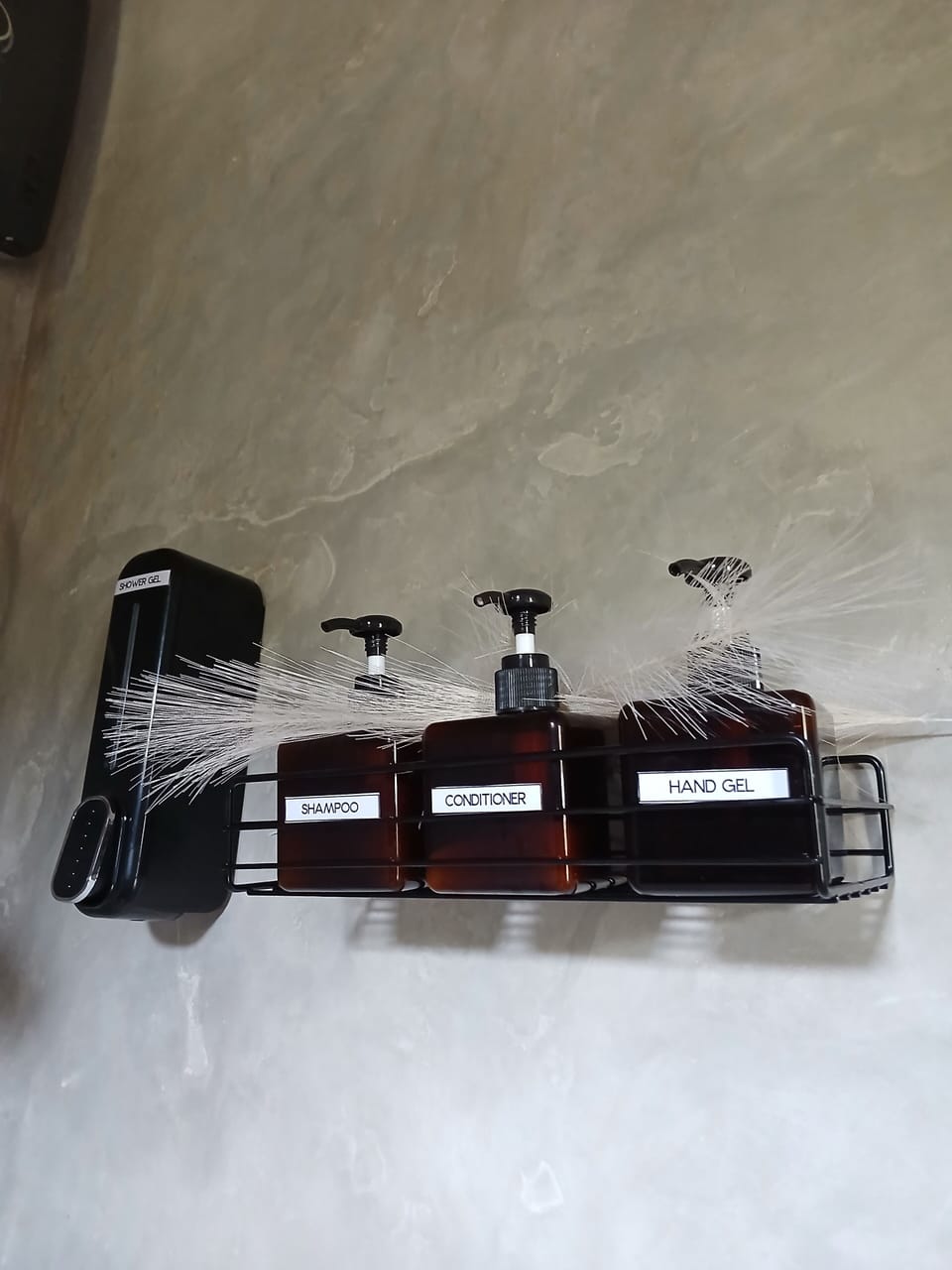 Luxury Double Room, Lake View | Bathroom | Shower, towels, soap, shampoo