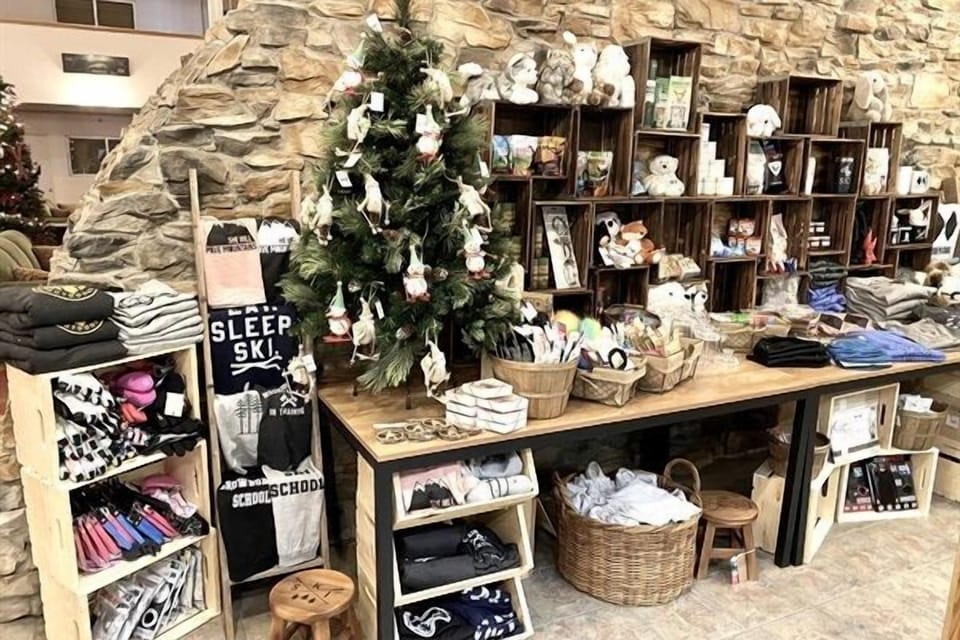 Mountain Lodge has a small general store with souvenirs, sundries, and supplies like gloves, hand warmers, toiletries, etc.