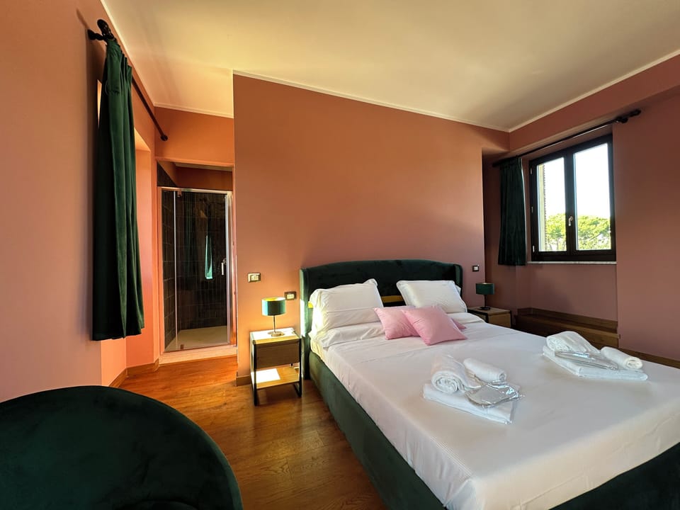 Superior Double Room, Garden View | Premium bedding, down comforters, desk, laptop workspace