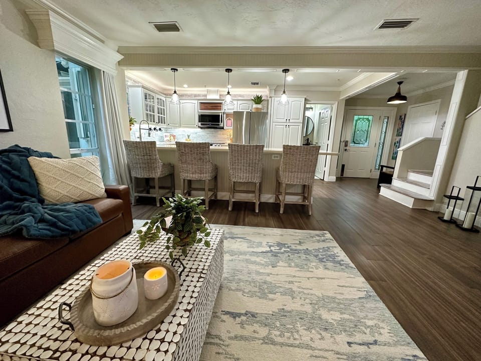 Looking towards front door and stairs