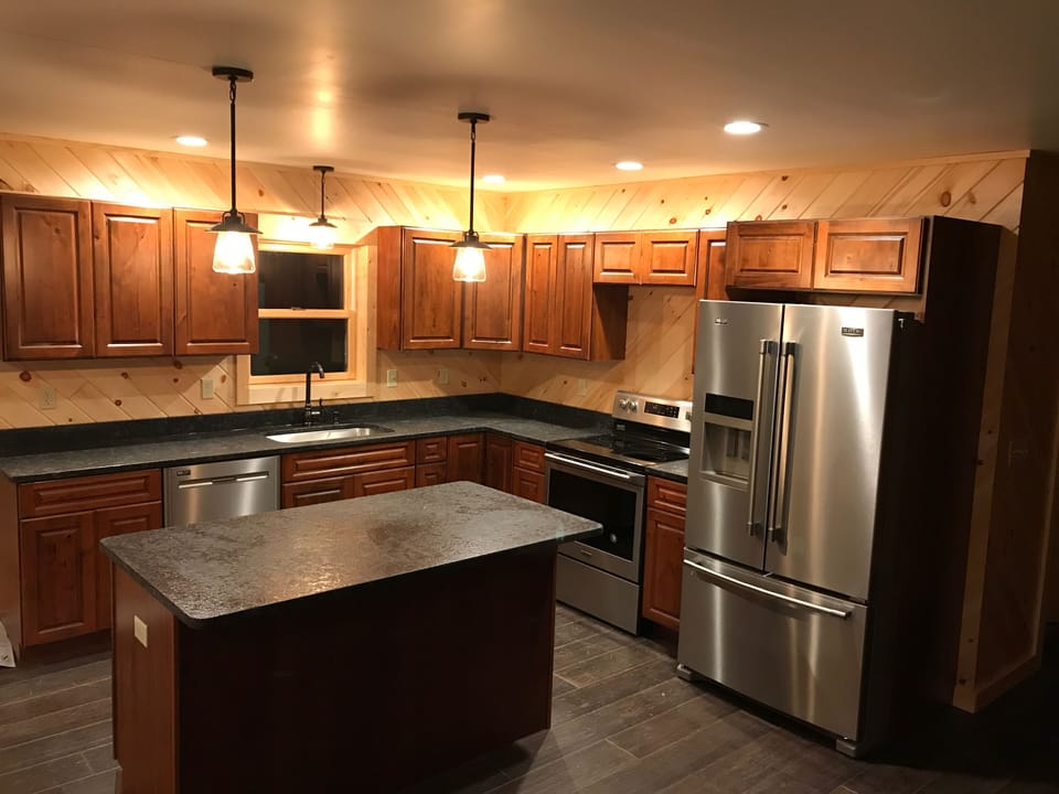 Gourmet Kitchen with Granite Countertops