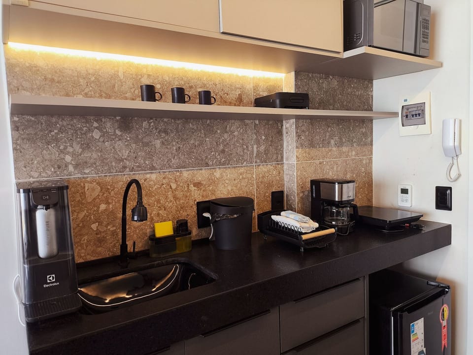 Apartment | Private kitchen | Mini-fridge, microwave, stovetop, espresso maker