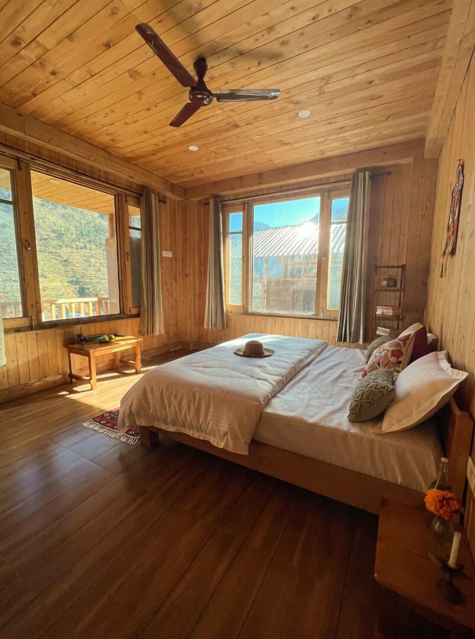 Premium Double Room, Balcony, Mountain View | Individually decorated, individually furnished, free WiFi, bed sheets