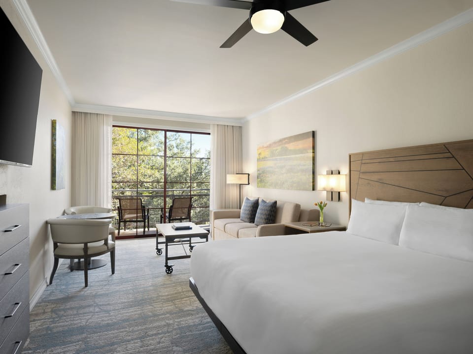 Premium bedding, pillowtop beds, in-room safe, desk
