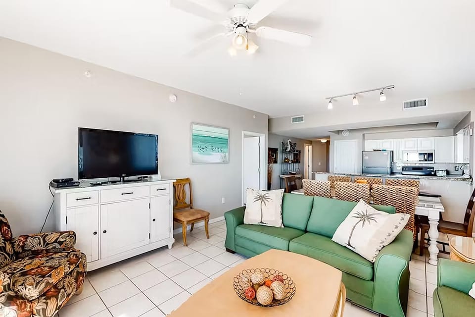 Condo, Multiple Beds (Majestic Sun 1001A) | Living area | TV