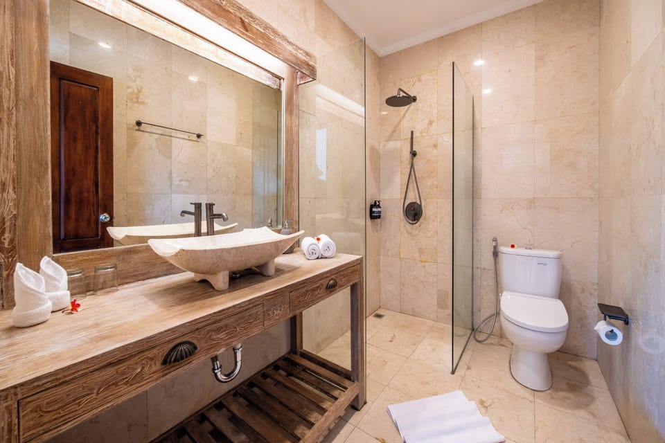 Signature Villa, Private Pool | Bathroom | Slippers, bidet