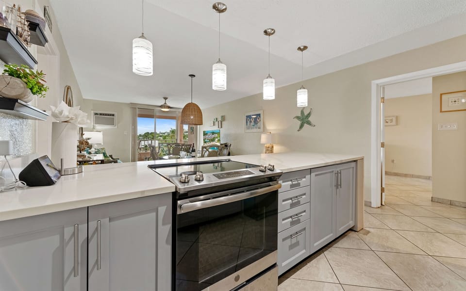 Spacious countertops, modern appliances, and everything you need.