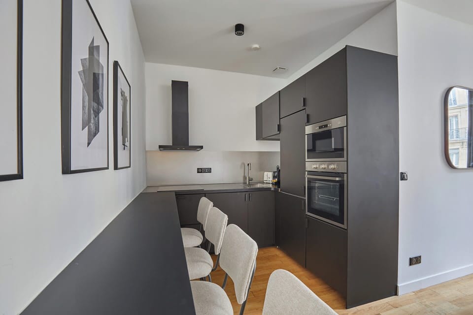 Apartment | Private kitchen | Fridge, microwave, oven, coffee/tea maker
