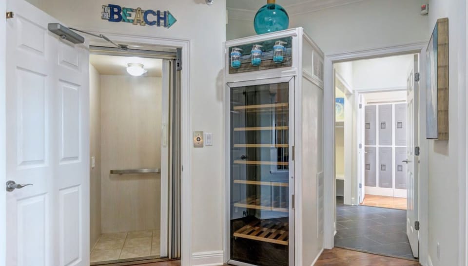 Step into your coastal getaway where beach-themed touches and thoughtful amenities await your arrival.
