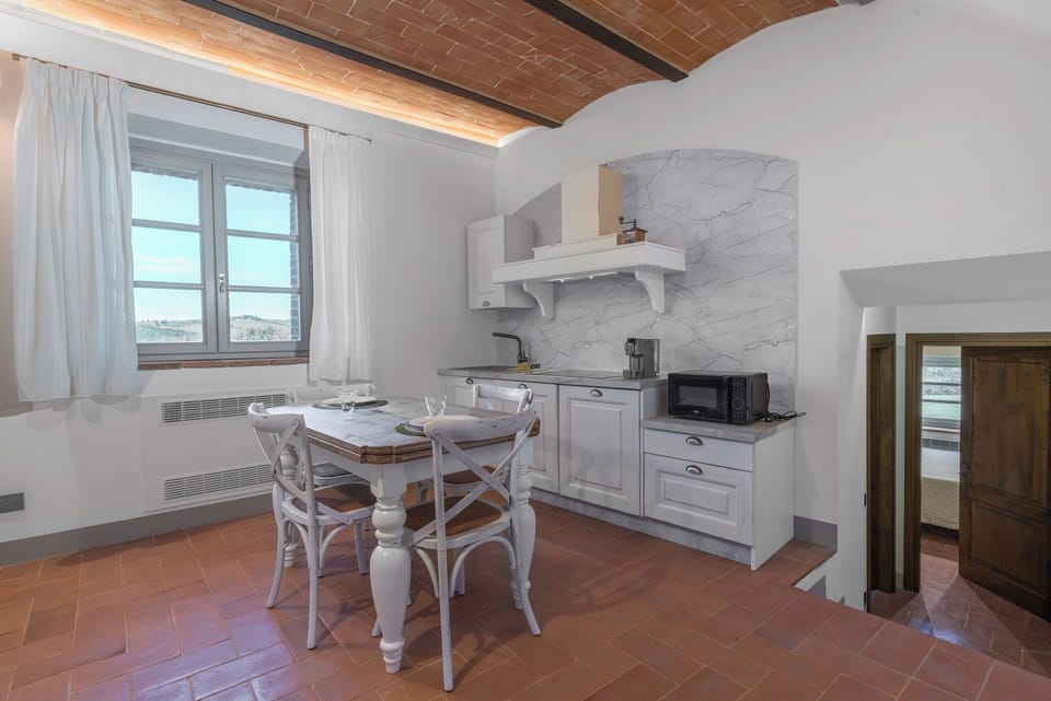 Apartment, Hill View | Private kitchen | Fridge, microwave, stovetop, dishwasher