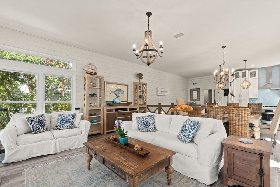 Relaxing Living Room Area for Cozy Lounging and Sleeper Couch 4