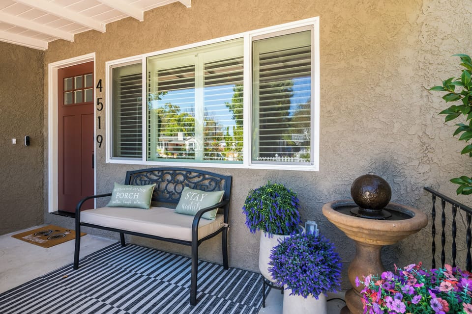 Peaceful porch