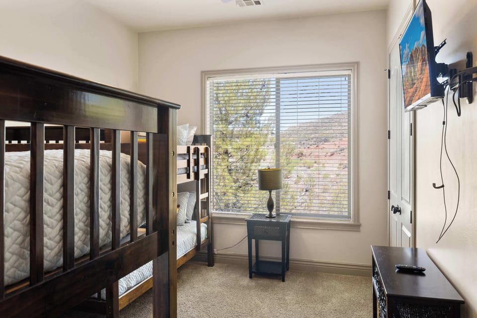 Bedroom #3 with Bunk Beds, all Twins