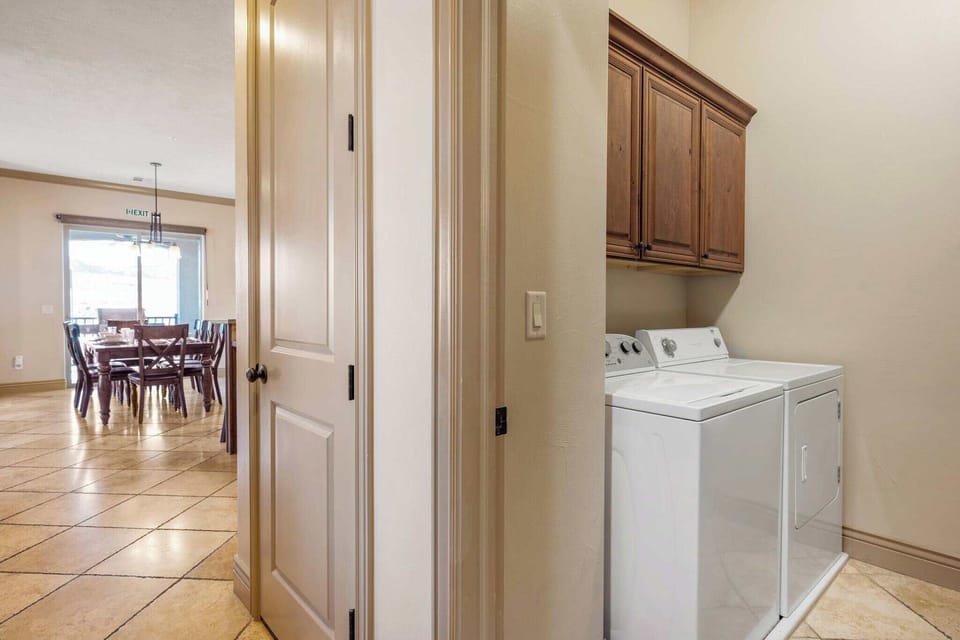 Laundry area
