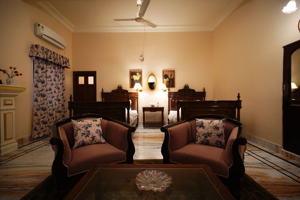 Grand Suite, Ground Floor | In-room safe, desk, laptop workspace, blackout drapes