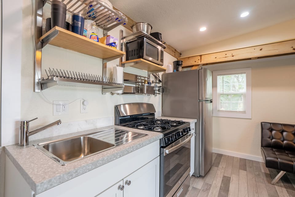 Modern kitchen filled with all your amenities you need!