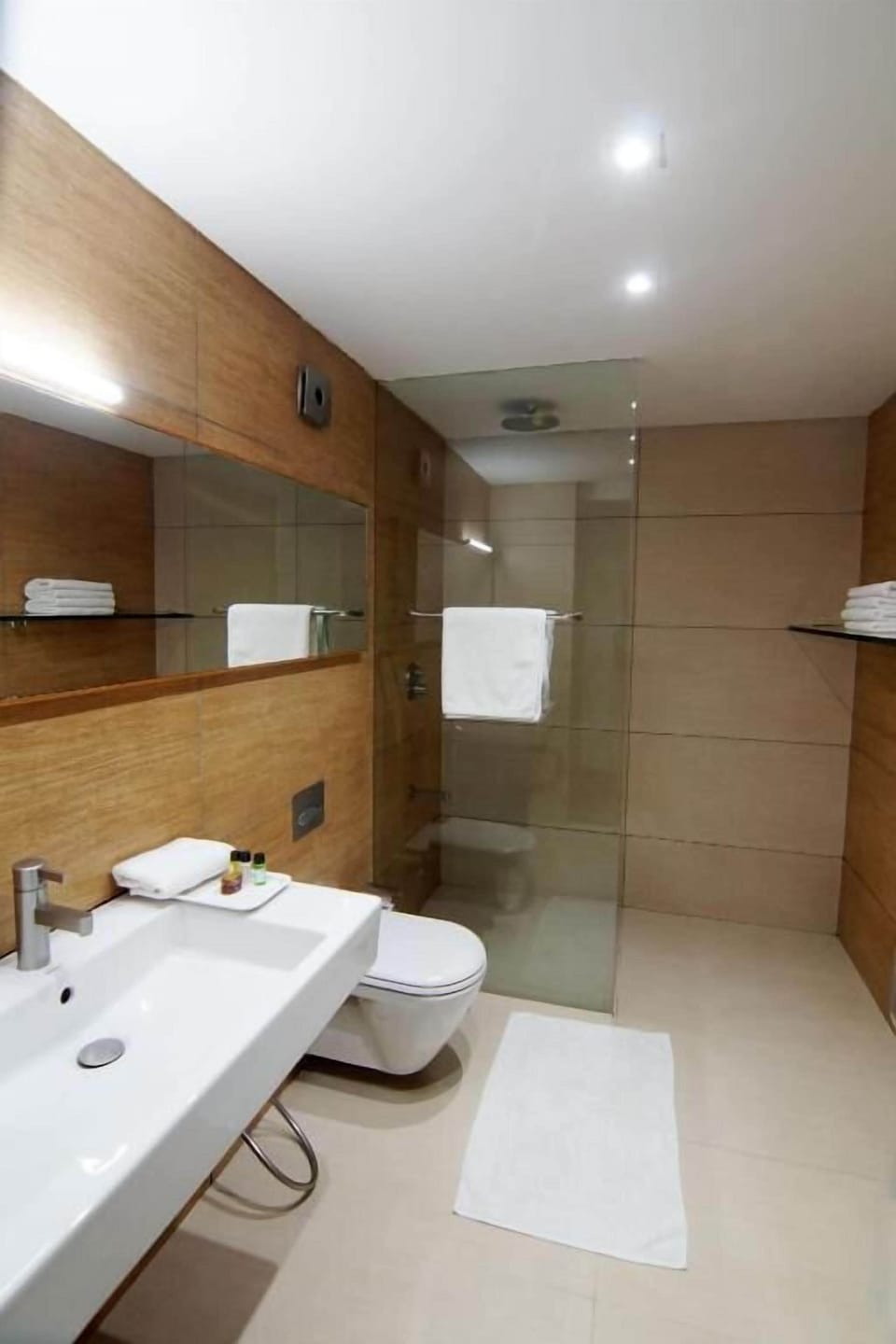 Junior Room | Bathroom | Shower, free toiletries, towels, soap