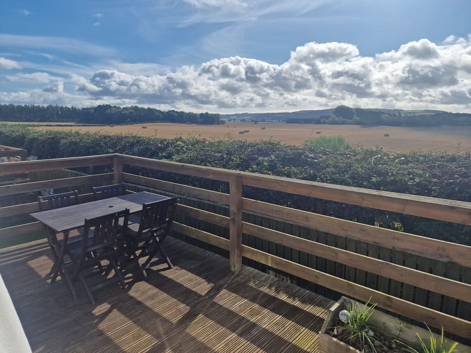 Outdoor dining area