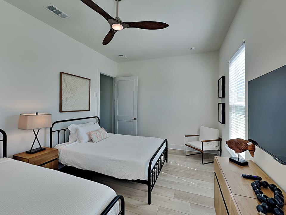 Fifth Bedroom - TV - First Floor