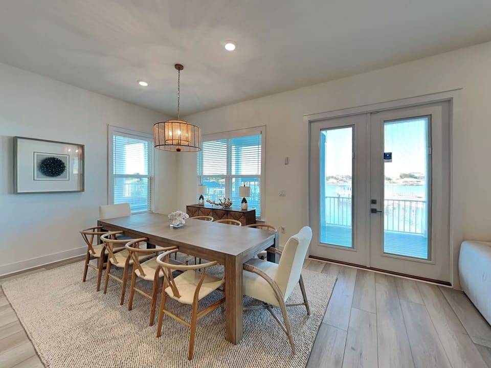 Dining Area - Direct Balcony Access- First Floor