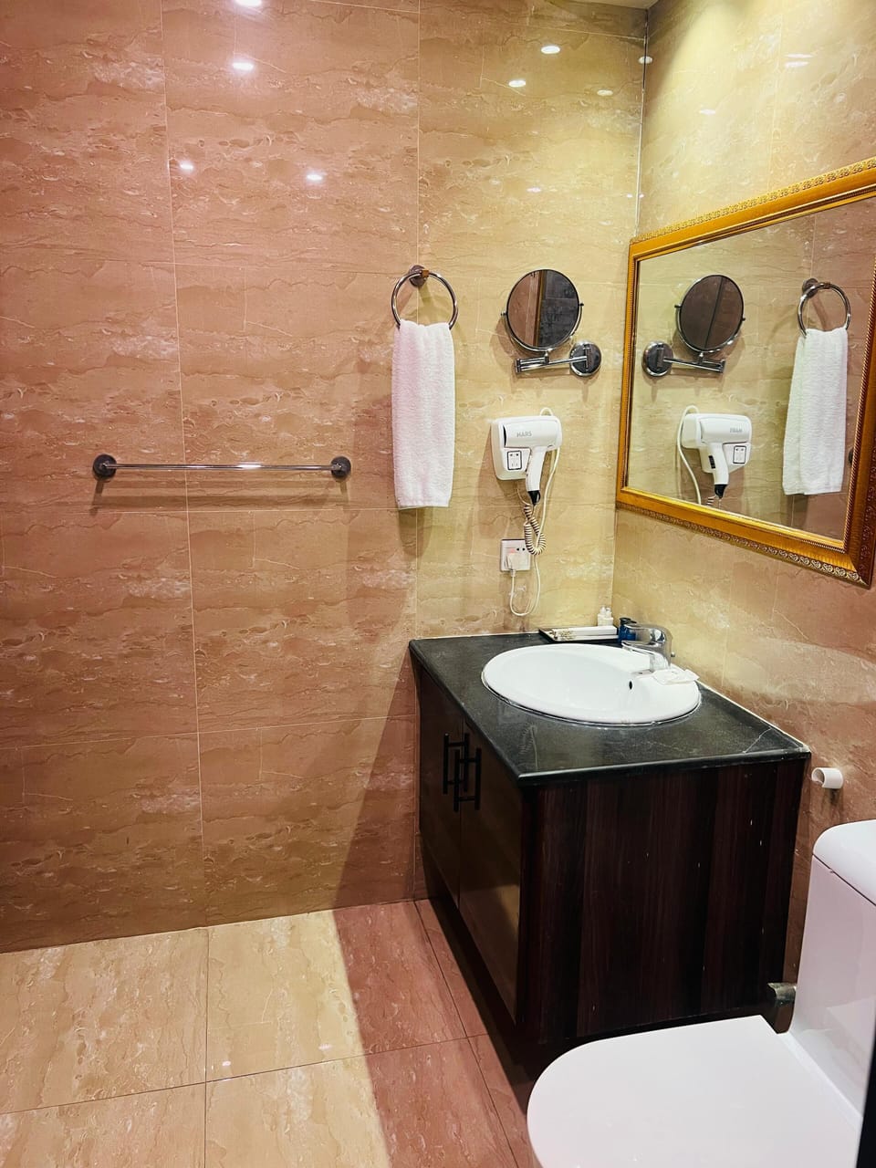 Double or Twin Room, City View | Bathroom | Slippers