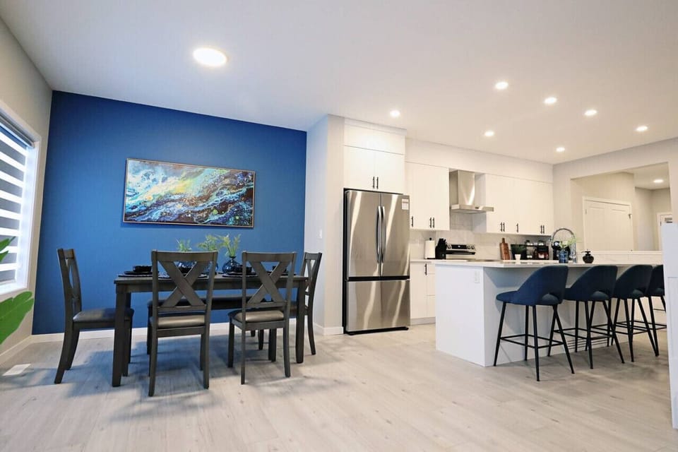 Modern elegance meets cozy comfort