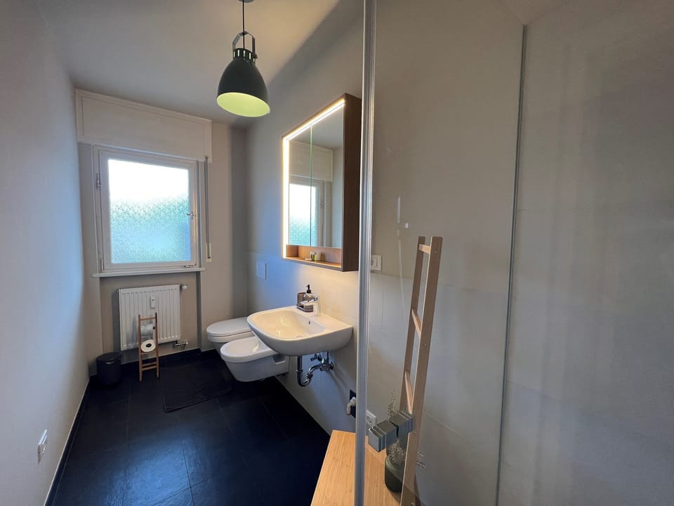 Bathroom with a tub