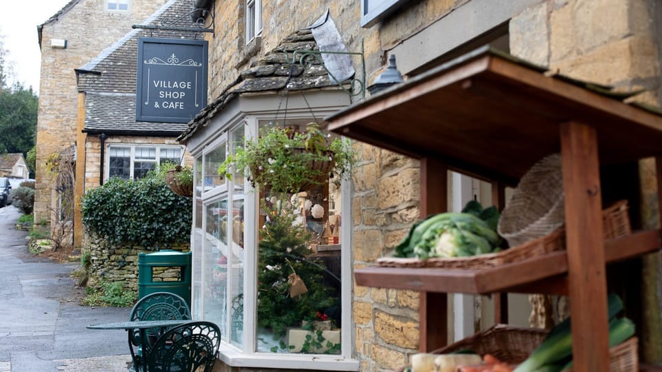 The village shop and cafe has all the essentials you will need