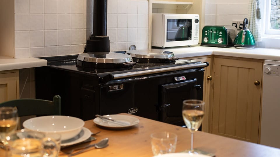 Cooking on the AGA is an authentic experience
