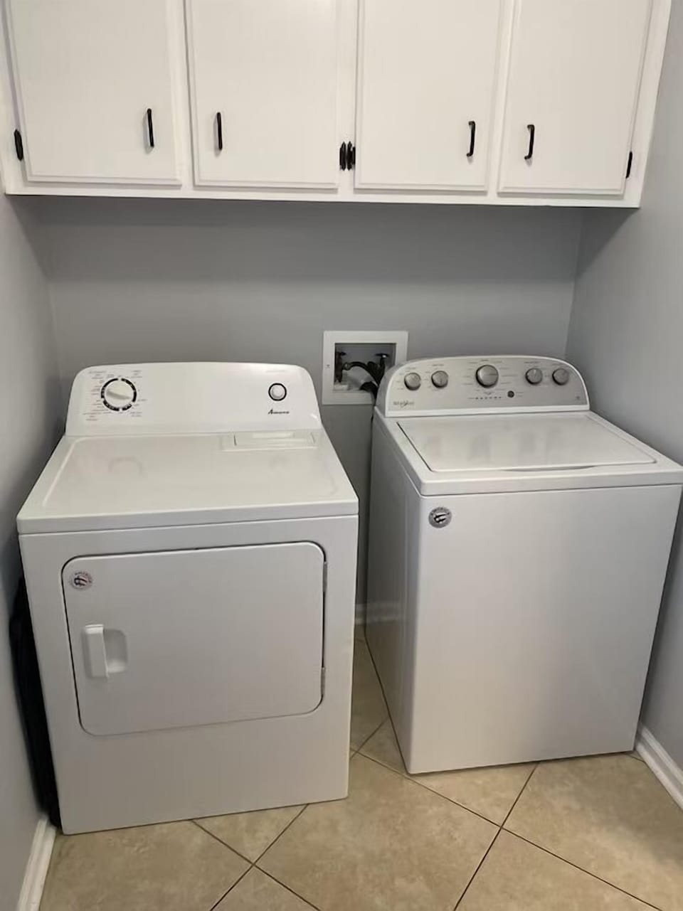 Laundry room with FREE washer and dryer (laundry detergent not provided) 