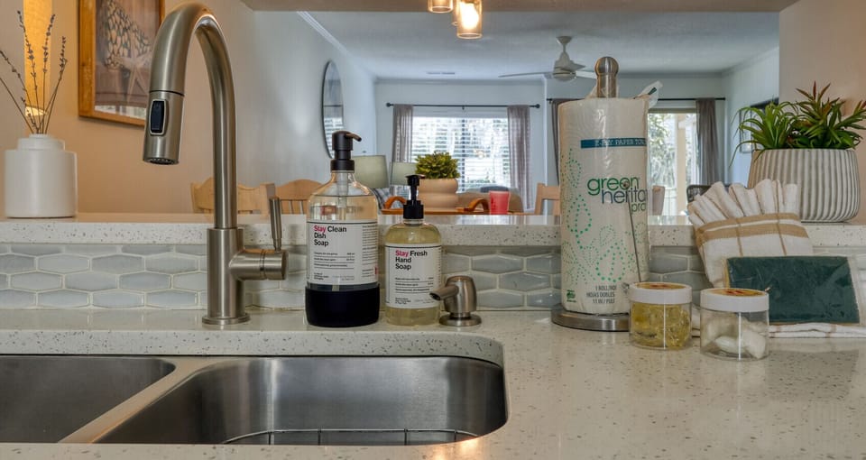 Full Size Soaps and Laundry and Dish Pods