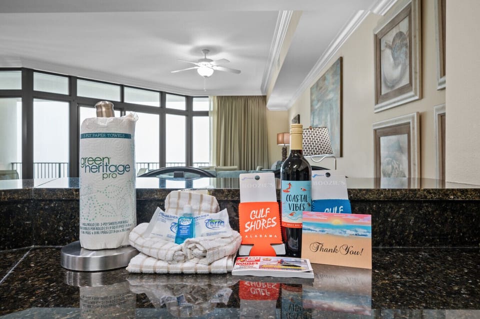 Welcome Gifts & Kitchen Amenity Items for our guests